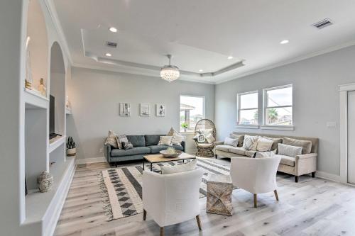 Chic Coastal Escape with Deck and Walk to Beach - image 3