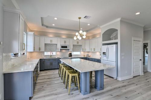 Chic Coastal Escape with Deck and Walk to Beach - main image