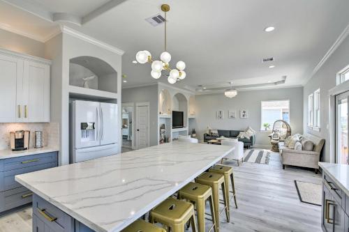 Chic Coastal Escape with Deck and Walk to Beach - image 4