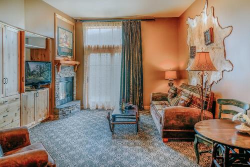 Big Sky Resort Village Center in Big Sky, USA