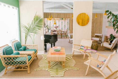 Lobby, Les Cactus in Palm Springs (CA)