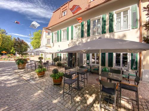 陽台/露台, Stadthotel Haslach in 肯希塔爾哈斯拉赫
