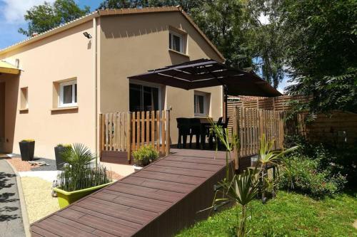 Gite 2* , 55 m², 2/4 pers, neuf, calme, 20 min plages de Pornic gîte à louer La Sicaudais