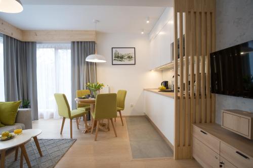 Apartament Modern Green w centrum z widokiem na Giewont, Zakopane (fotografie 6)