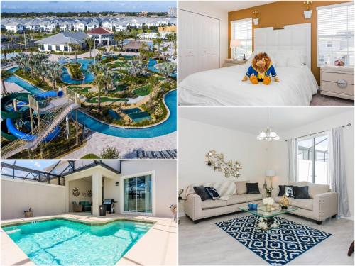 DISNEY DEAL Free Waterpark 4BR Private Pool- Storey Lake 4912WA