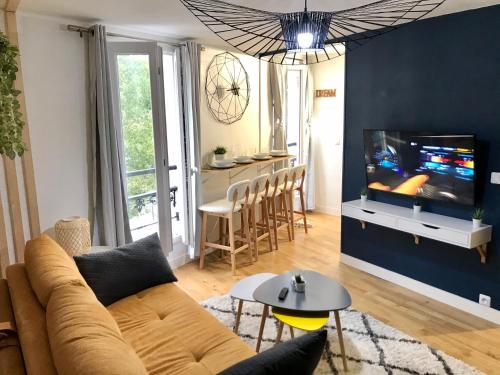 Hullman Suite Apartment 4 People Between La Défense and Paris