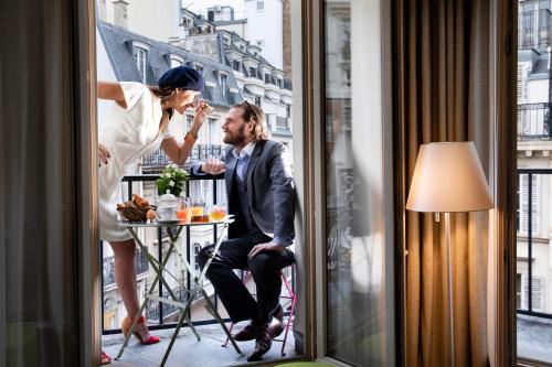 Enjoy Paris by taking an apéro on your own balcony