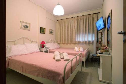 Luxury Flat in Neoi Poroi with Free Parking, 2' mins from the Beach!