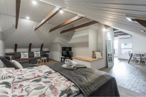 Unique open space loft studio in the attic - Apartment - Kerava