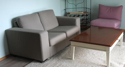 設施, wohnung oben Steiger in 巴德比恩巴赫