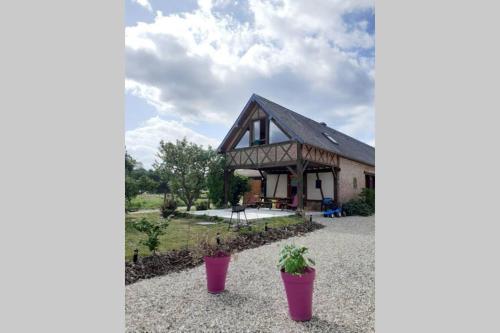 Chez Julien et Mélanie cottage Fleury-la-Forêt