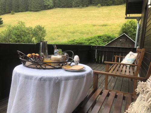 景觀, Pension Obere Juchhe in Thuringen Kleines, familiares Pension mit 4 Zimmern und einem geraumigen Apa in 格雷芬塔爾