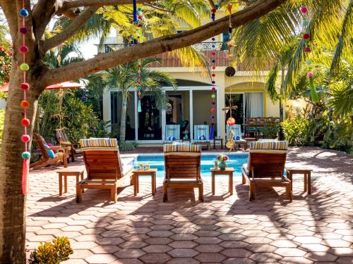 Casa Zarah in Puerto Morelos, Mexico