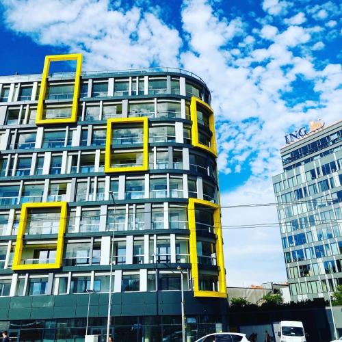 Apartement Blanc Harfa design - main image