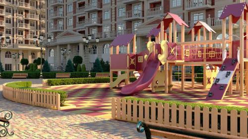 المنظر الخارجي, Residential complex New England in كييف