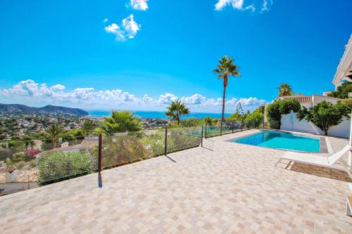  Suerte - sea view villa with private pool in Moraira in Teulada