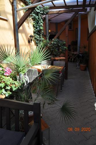 Étterem, Pension Di Pino in Aue