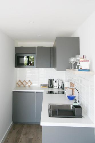 ห้องครัว, Panorama & Vino apartman in ซิคลิเกท