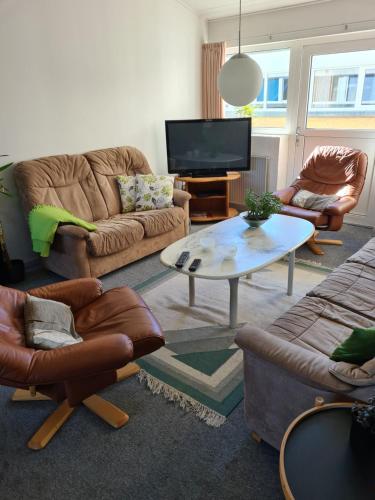 公共休息室/电视室, Stoholm Vandrehjem in 兰德斯