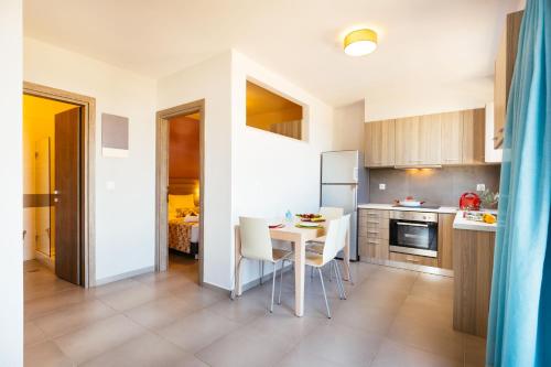 Kitchen, Sea View Luxury Apartments in Plakias