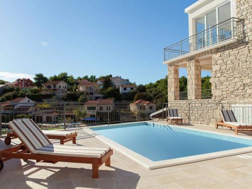 Luxury villa Lovely maiden near Vela Luka, pool