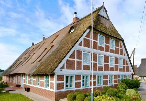 Hausdeich in Hamburg, Deutschland