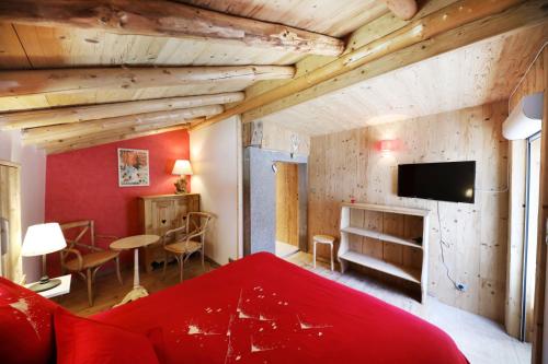 Les chalots de Gérardmer, Chambre d'Hôtes chambre d'hôte Le Château de Grunstein