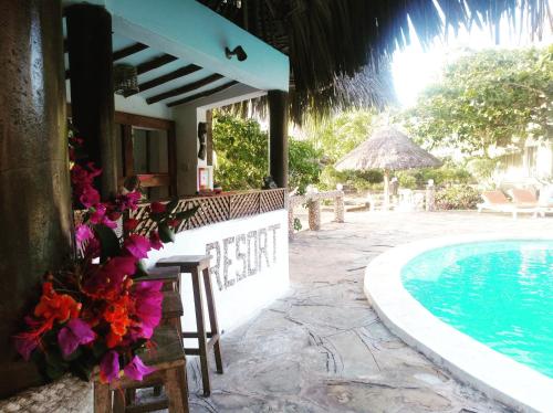 Swimmingpool, Flamingo Villas Resort in Malindi