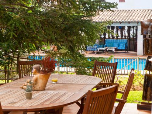  Villa Tramontana de Lloseta, piscina y vista montaña in Lloseta