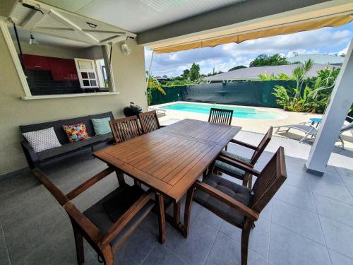 Balcony/terrace, Villa Ohana in Berard