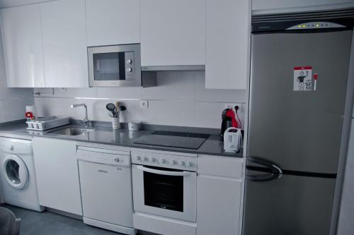 廚房, Zubia Home PORTUGALETE - Metro BILBAO - Parking privado gratis - EBI01527 in 波圖加勒特