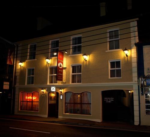 Exterior view, Atlantic Guest House in Donegal