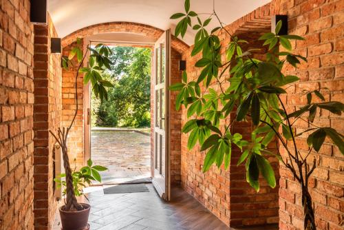 Erkély/terasz, Palac Spichrz in Borcz