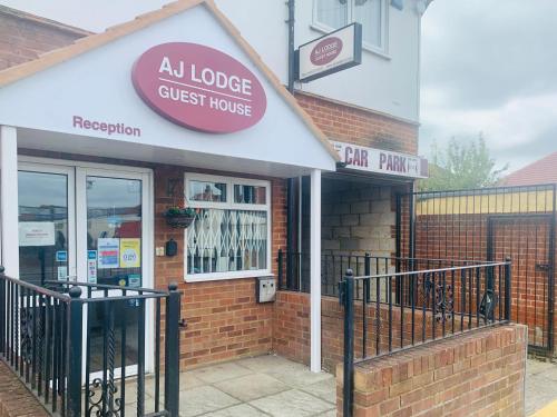 Exterior view, AJ Lodge in Slough