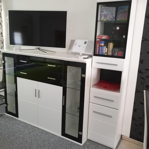 設施, Ferienapartment MOHNBLUME in 艾希瓦爾德