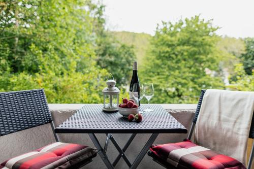 Garden, Ferienwohnung VILLA FRUBING in Ilmenau