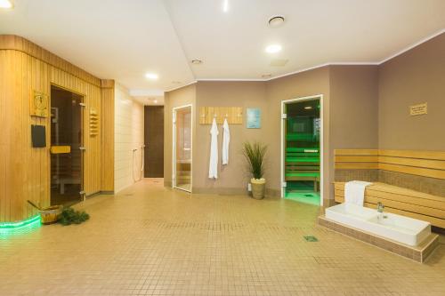Szauna, Familienhotel Villa Sano in Baabe városközpont