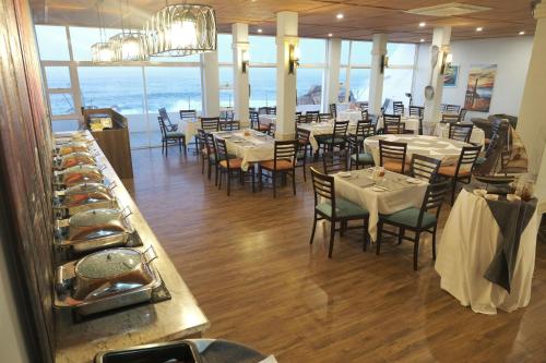 Restaurante, The Point Hotel in Mossel Bay
