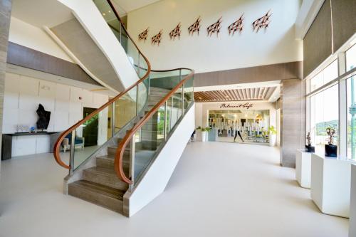 ล็อบบี้, Belmont Hotel Boracay near Newcoast Beach  in โบราเคย์ ไอส์แลนด์