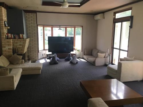 共用ラウンジ/TVエリア