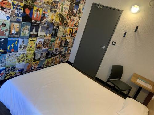 1 double bed