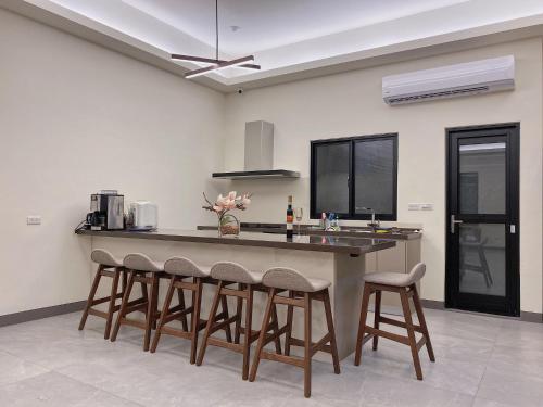 Restaurant, 鎖港山水文旅民宿 in Magong Outer City