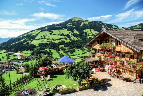 Berggasthof Zieplhof in Westendorf, Österreich