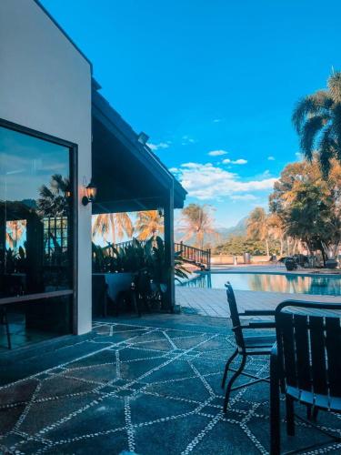 餐廳, THE LAGOON WATER CHALET in 蘭卡威國際機場