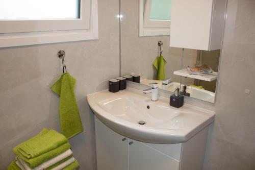Fürdőszoba, Ernas Ferienhaus in Sochau