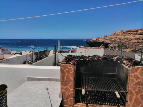 Casa Teresita en la playa con vistas al mar, terraza y Wi-Fi; se admiten mascotas gîte à louer Fayagua