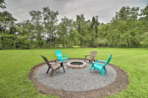 Quiet Blue Ridge Home with Fire Pit - 5 Mi to Dtwn!