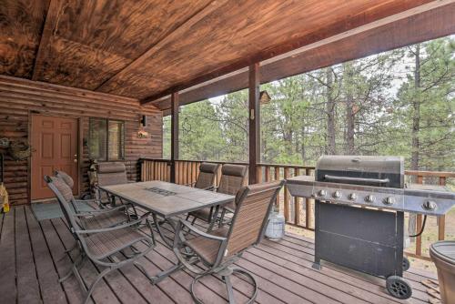 Cabin in the Woods 6 Mi to Angel Fire Resort! Angel Fire New Mexico