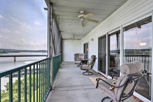 Classy Lakefront Condo with Balcony and Pool Access!