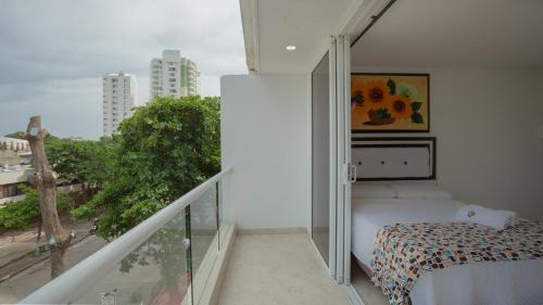 Balcony/terrace, Hollywood Beach Suite in El Laguito